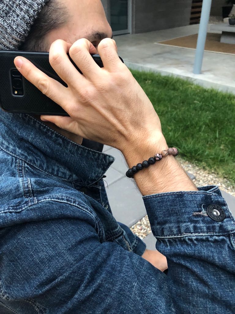Unblocked Energy Lava Bracelet-3
