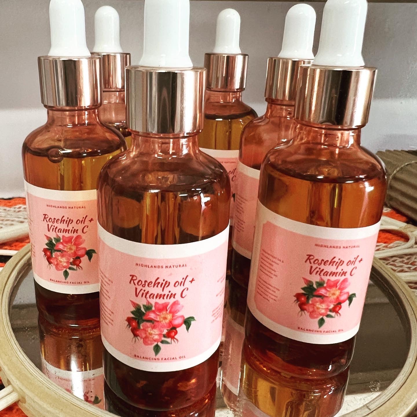 Rosehip oil + Vitamin C Face Serum-0
