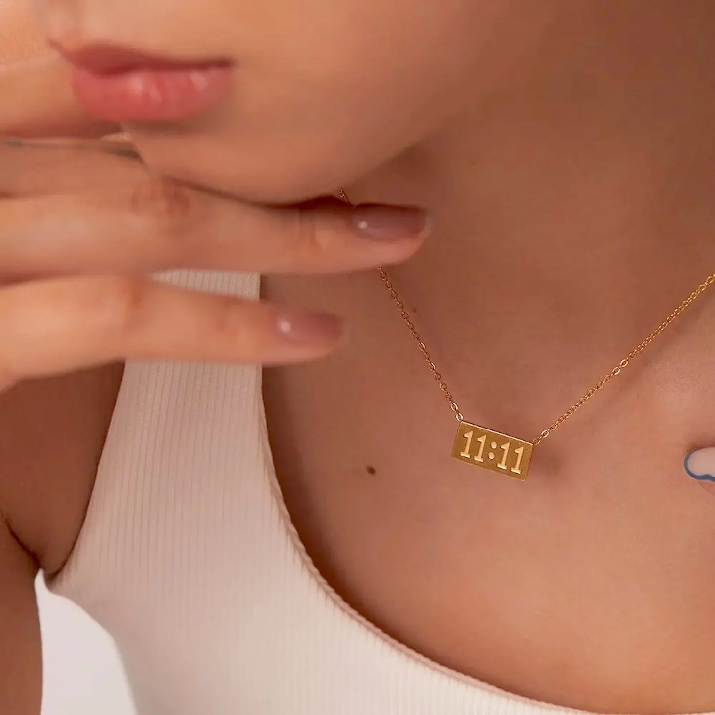 11:11 Angel Number Necklace-4