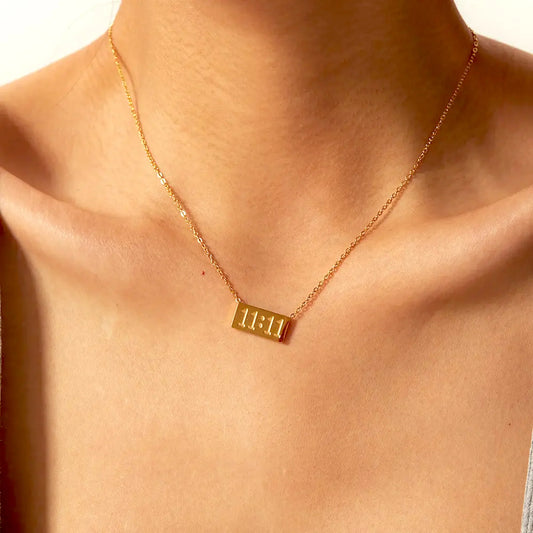 11:11 Angel Number Necklace-1
